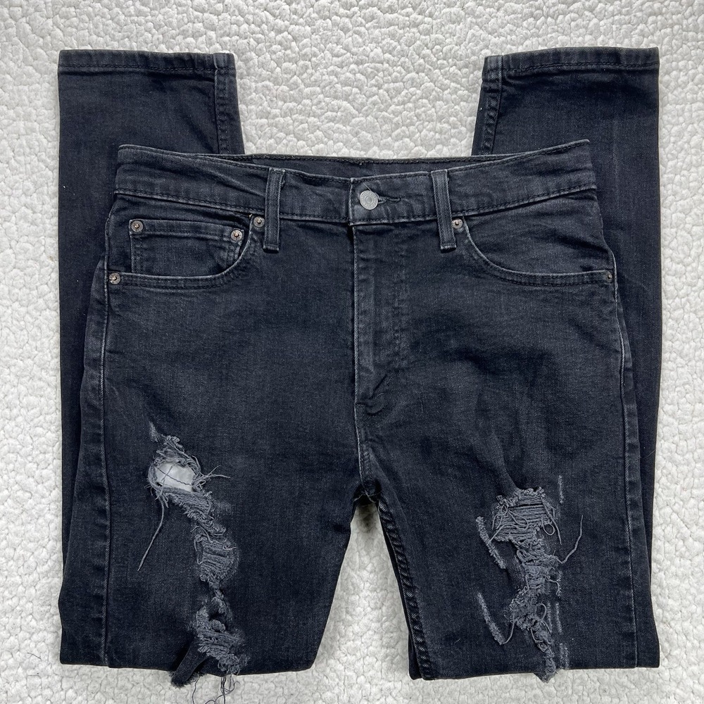 Levi's 512 Slim Taper Men's Jeans 33x30 (Actual 31x28.5) Streetwear Grunge Punk